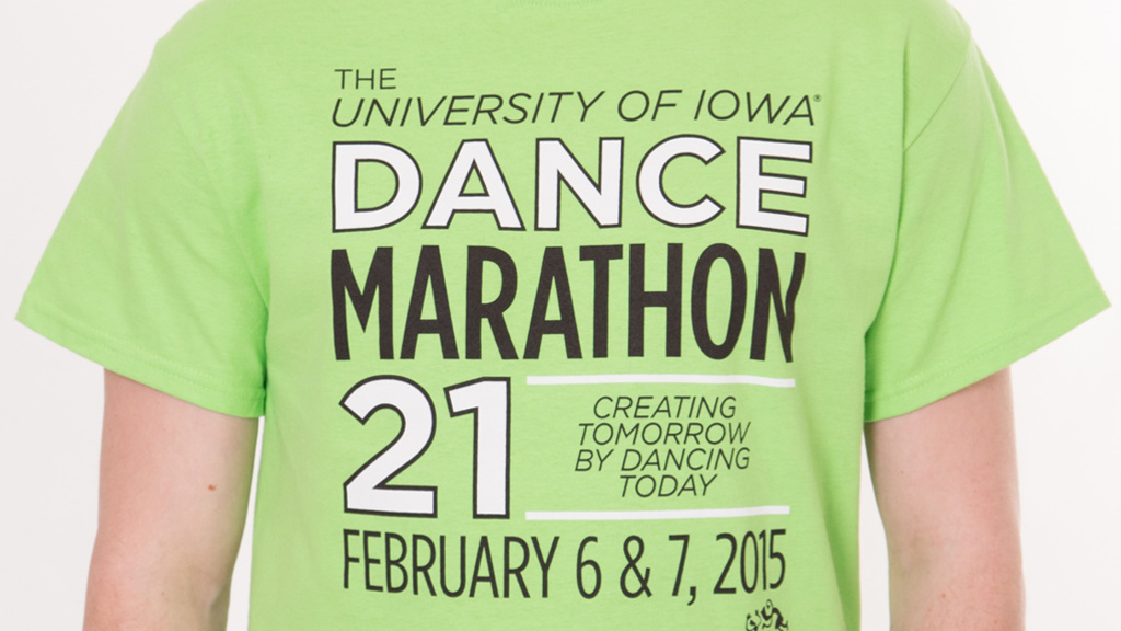 dance marathon 21 t-shirt