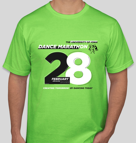 dance marathon 28 tshirt