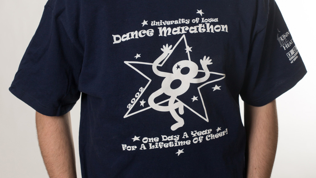 dance marathon 8 t-shirt