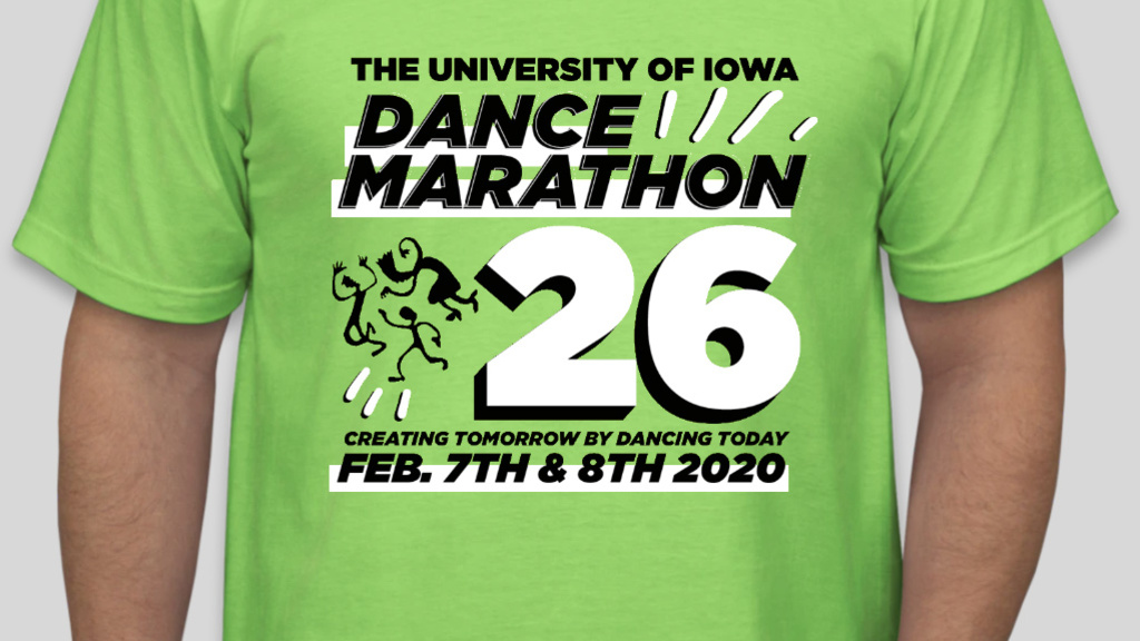 dance marathon 26 t-shirt