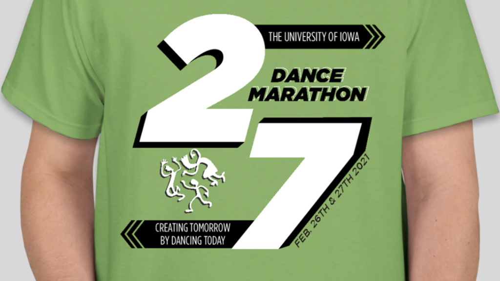 dance marathon 27 t-shirt